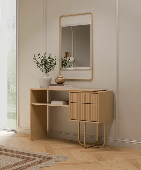 Zovrilo Bedroom Vanity Set With Mirror