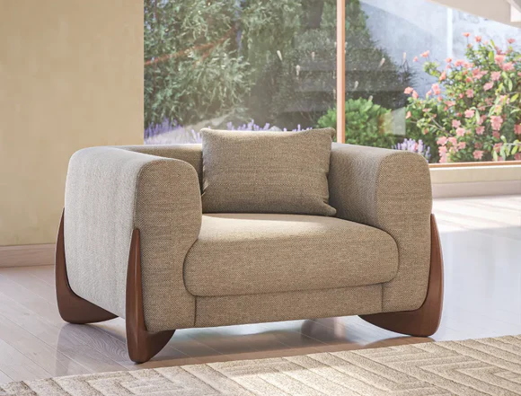 Zovrilo Hampton 6 Person Sofa Set With Table – Bild 3