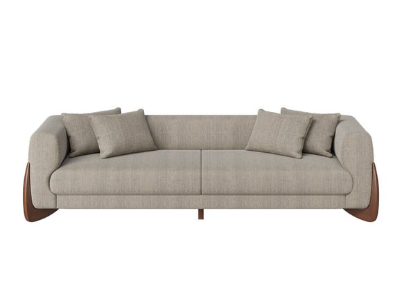 Zovrilo Hampton 6 Person Sofa Set With Table – Bild 2