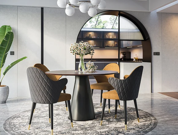 Zovrilo Dining Table 4 Person With Chairs