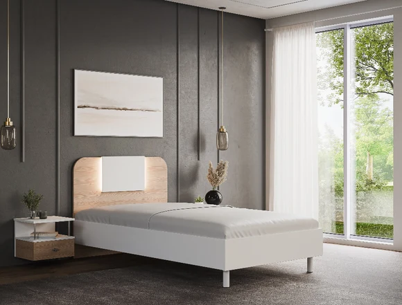 Zovrilo Single Bed With Side Tables