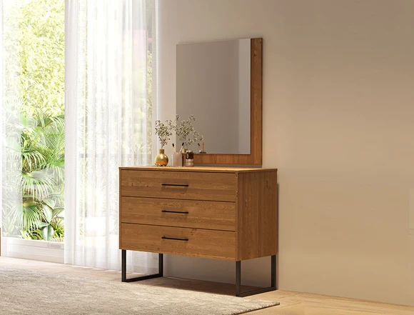 Zovrilo Trysil Bedroom Vanity Set With Mirror