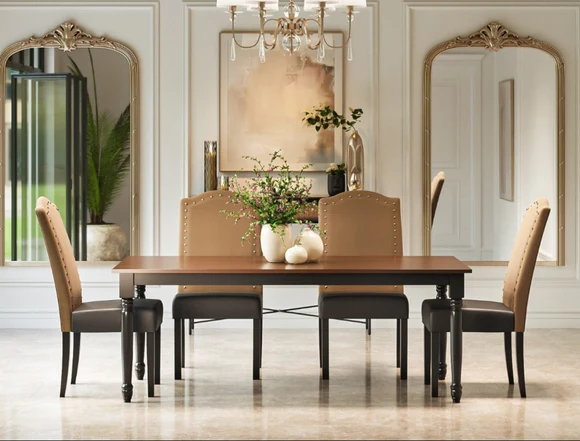 Zovrilo Dining Table 4 Person With Chairs