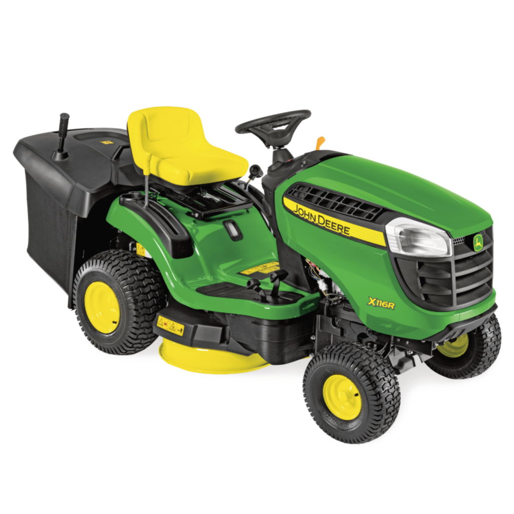 Tondeuse autoportée John Deere X116R neuve – Model fiable en destockage