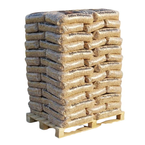 Heizfuxx Holzpellets 6 mm ENplus A1 Palette 975 kg (65 x 15 kg)