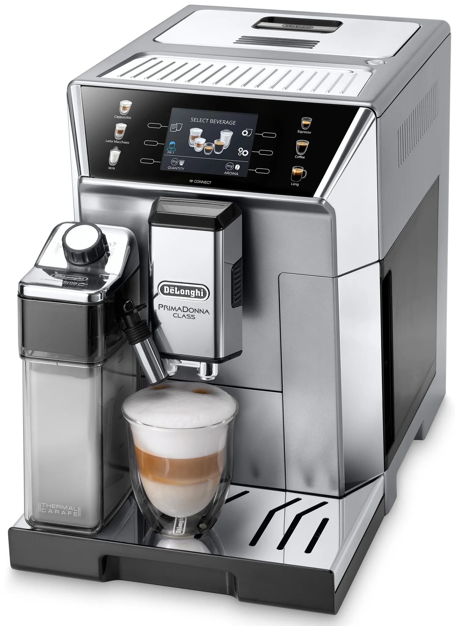 De’Longhi ECAM 550.85.MS Primadonna Class, TFT-Display – Bild 3