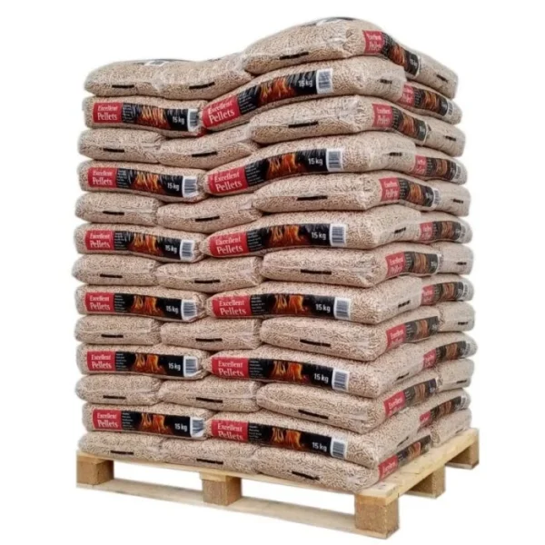 Holzpellets ENplus A1 3150kg 3 Paletten Nadelholz