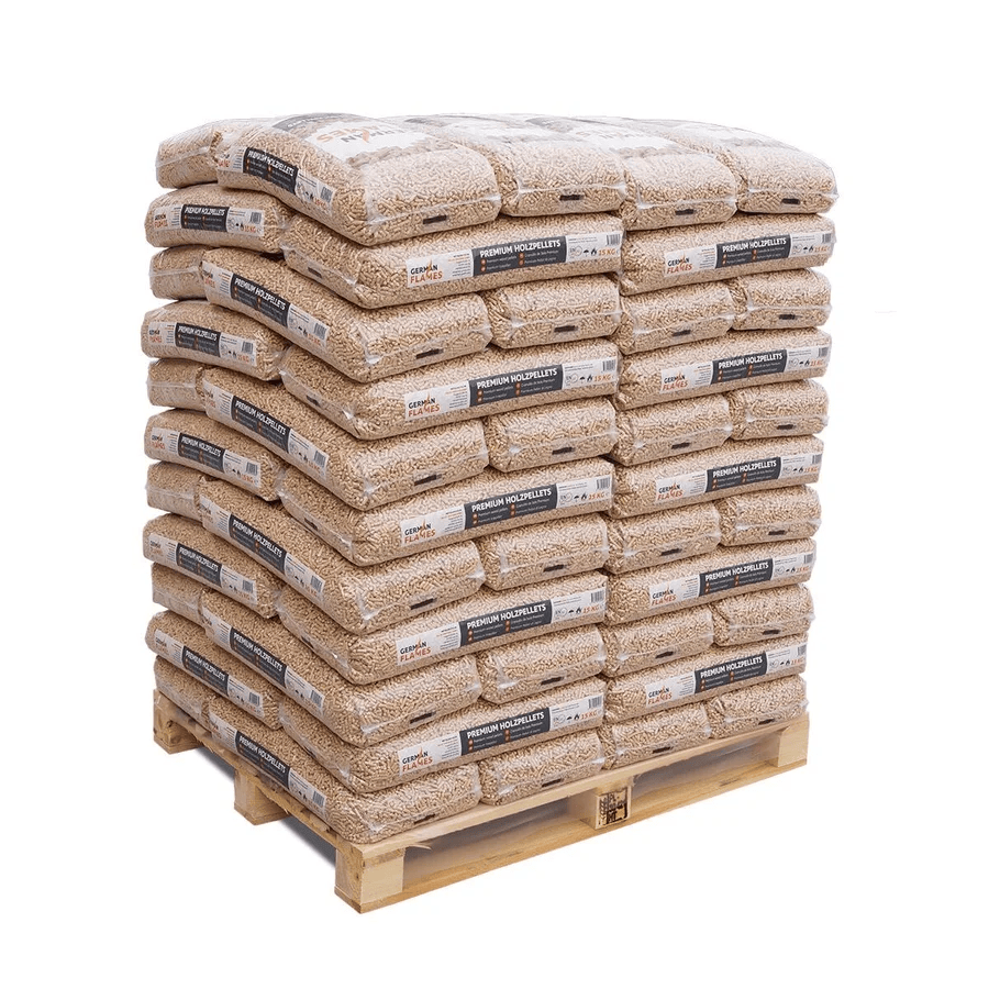 Holzpellets 6mm ENplus A1 saubere Verbrennung